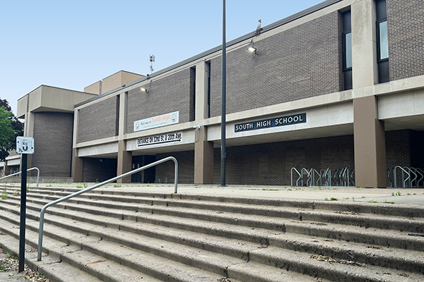 South High School Clinic exterior